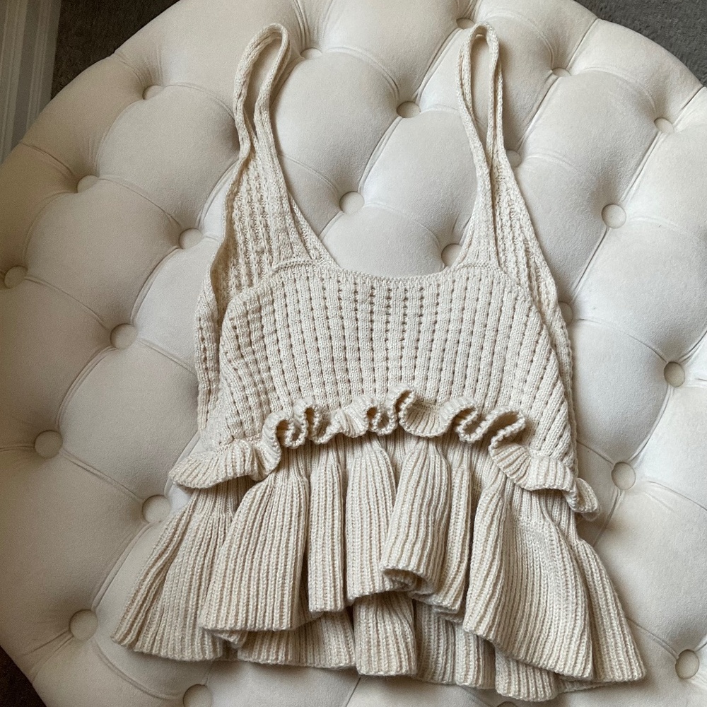 Knit Summer Top - Picture 2 of 2